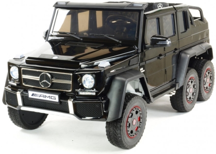 Двухместный электромобиль Mercedes Benz G63 6x6 4WD - ABL1801-BLACK-PAINT, фото 1