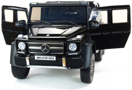 Двухместный электромобиль Mercedes Benz G63 6x6 4WD - ABL1801-BLACK-PAINT, фото 8