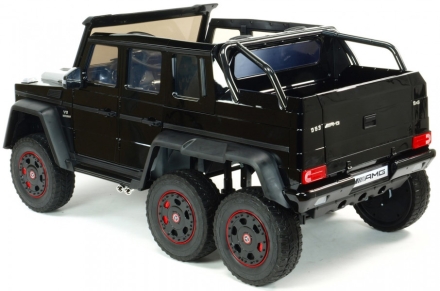 Двухместный электромобиль Mercedes Benz G63 6x6 4WD - ABL1801-BLACK-PAINT, фото 4