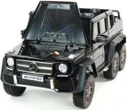 Двухместный электромобиль Mercedes Benz G63 6x6 4WD - ABL1801-BLACK-PAINT, фото 6