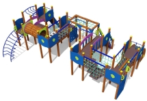 Спортивный комплекс 09022.21 для детской спортивной площадки Спортивный комплекс 09022.21 для детской спортивной площадки