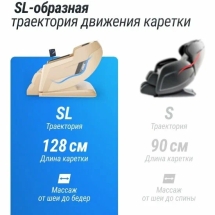 Массажное кресло UNIX Med Afelia Beige