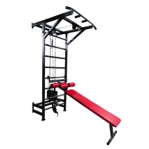 Шведская стенка со скамьей для жима и пресса Шведская стенка со скамьей для жима и пресса