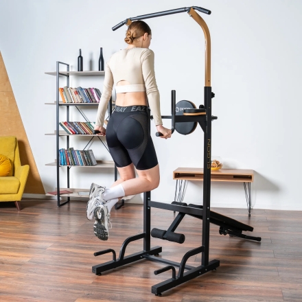 Турник 3 в 1 со скамьей домашний OXYGEN FITNESS ELGON, фото 6