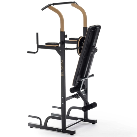 Турник 3 в 1 со скамьей домашний OXYGEN FITNESS ELGON, фото 4