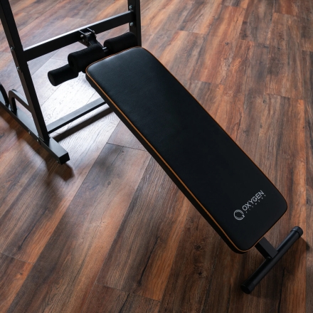 Турник 3 в 1 со скамьей домашний OXYGEN FITNESS ELGON, фото 9