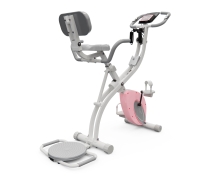 Велотренажер X-Bike DFC DavCreator Max PRO, бело-розовый Велотренажер X-Bike DFC DavCreator Max PRO, бело-розовый