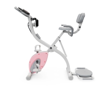 Велотренажер X-Bike DFC DavCreator Max PRO, бело-розовый Велотренажер X-Bike DFC DavCreator Max PRO, бело-розовый