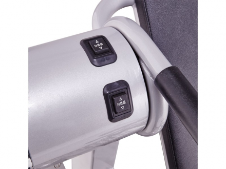 Инверсионный стол Z-UP-5B, 220B, Корея, серебряная рама, черная спинка, фото 3