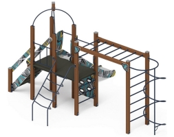 Детская игровая площадка Навина Н 1200 ДИК 2.09.02-01, фото 2 Детская игровая площадка Навина Н 1200 ДИК 2.09.02-01, фото 2