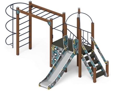 Детская игровая площадка Навина Н 1200 ДИК 2.09.02-01, фото 1