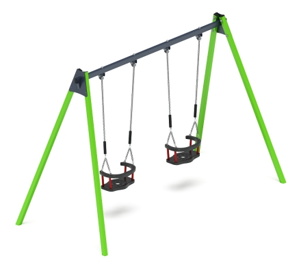 Качели двойные М2 - ИО 12.М.01.01.03-02, фото 2