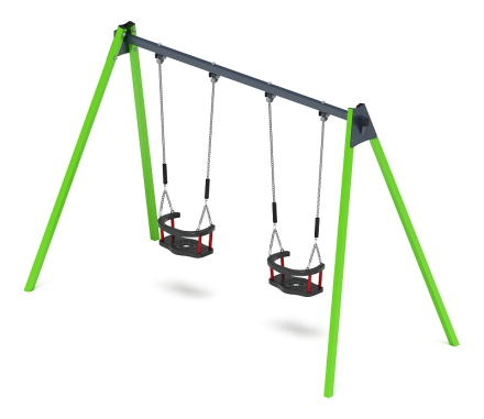 Качели двойные М2 - ИО 12.М.01.01.03-02, фото 3