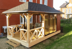 Застекленная беседка СВЕТЛАЯ, фото 4