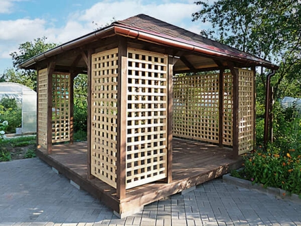 Прямоугольная беседка СКАЗКА, фото 2