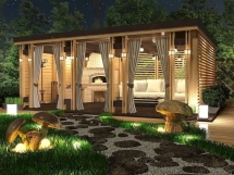 Прямоугольная беседка Мирена Прямоугольная беседка Мирена