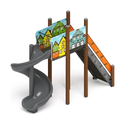 Горка винтовая - ИО 43.01.01-01.И1 - (Город) H=2000, фото 3