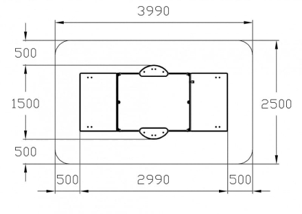 Песочница с крышкой средняя (Рыбы) - ИО 5.01.11-08, фото 6