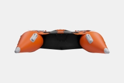 Gladiator C 400 AL ACTIVE Оранжево-темносерый моторная лодка ПВХ Алюминиевый пайол, фото 8