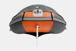 Gladiator C 400 AL ACTIVE Оранжево-темносерый моторная лодка ПВХ Алюминиевый пайол, фото 9