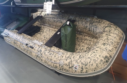 Моторная лодка ПВХ GOLFSTREAM MF 420 НДНД Синий, фото 2