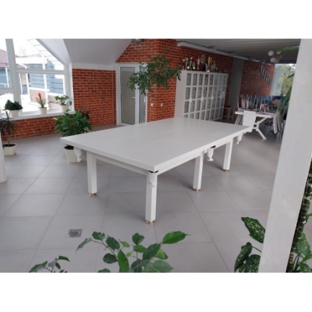 Бильярдный стол Балтика Колор для русского бильярда 8ф 243х133 см, фото 3