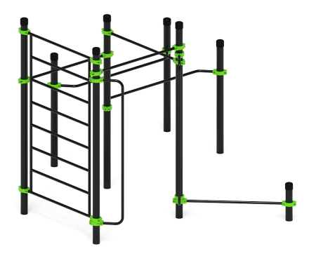 Воркаут ЛОВ 89 зеленый ВТ 101.15-02, фото 3