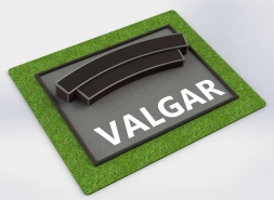 Грайндбокс, ступени, изогнутый, фото 1