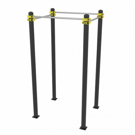 Комплекс для подтягивания на высокой перекладине для норм ГТО S726 IronKing, фото 1