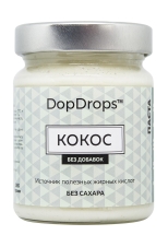 Кокосовая паста, без добавок, в стекле, 265г