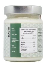 Кокосовая паста, без добавок, в стекле, 265г