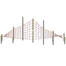 Пространственная канатная конструкция (фракция 16)