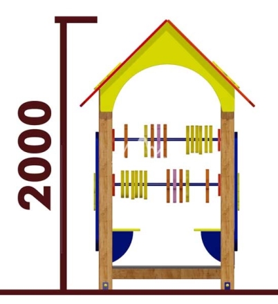 Домик 06005.21 для детской площадки, фото 3