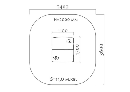 Домик 06005.21 для детской площадки, фото 4