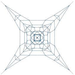 Канатная пирамида &quot;Снежинка-2&quot;, фото 3