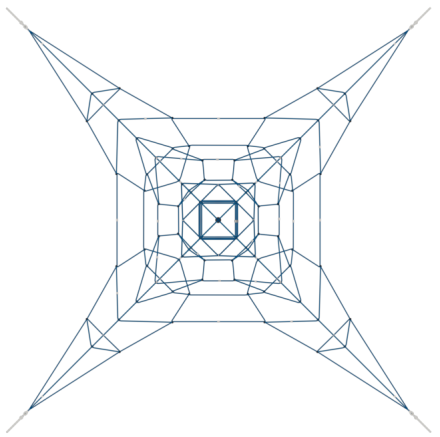 Канатная пирамида &quot;Снежинка-2&quot;, фото 3