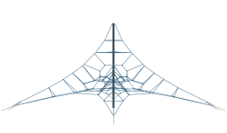 Канатная пирамида &quot;Снежинка-2&quot;, фото 2