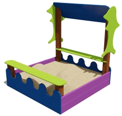 Песочный дворик 05020.21 для детской площадки, фото 1 Песочный дворик 05020.21 для детской площадки, фото 1