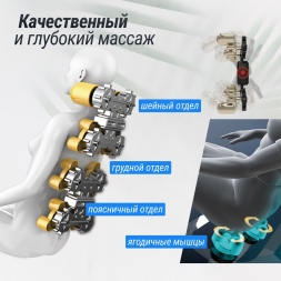 Массажное кресло UNIX Med Amelia Beige, фото 16