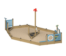 Песочный дворик Кораблик ПСL-11 для детской площадки Песочный дворик Кораблик ПСL-11 для детской площадки