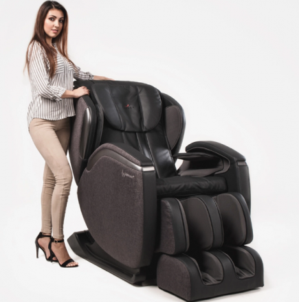 Домашнее массажное кресло Casada Hilton 3 Grey, фото 5