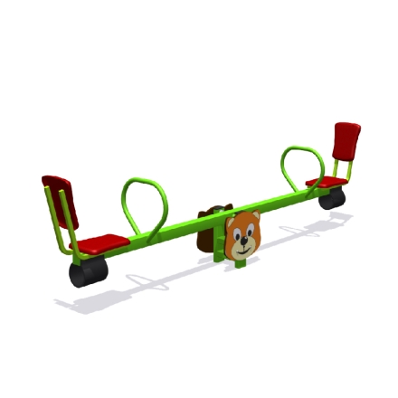 Качели балансир Romana Мишка 108.60.00 для детской площадки, фото 2