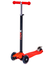 Самокат 3-колесный Snappy 3D, 120/80 мм, красный Самокат 3-колесный Snappy 3D, 120/80 мм, красный