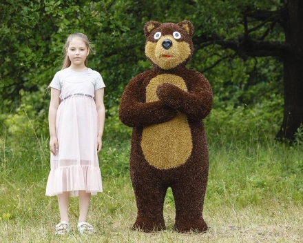 Топиари медведь Финик - газон Eco, фото 4