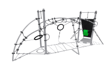 Спортивный комплекс ВСТ 7707 для спортивной площадки