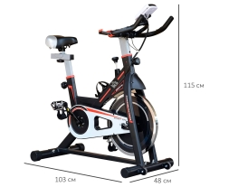 Спин-байк DFC Racing Bike HOMCOM A90, фото 5