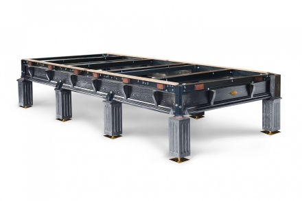 Бильярдный стол - Президент III Прайм 12 Футов, Русская пирамида, Сланец Orero 45 мм, фото 6