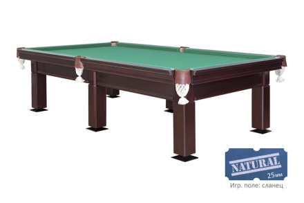 Бильярдный стол «Гранд» 10 футов, пирамида, сосна, ольха, сланец, фото 1