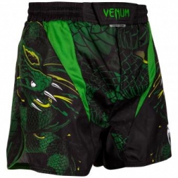 Шорты ММА Venum Green Viper Black/Green