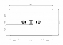 Качалка балансир со спинкой Петушки - ИО 21.Д.01.01
